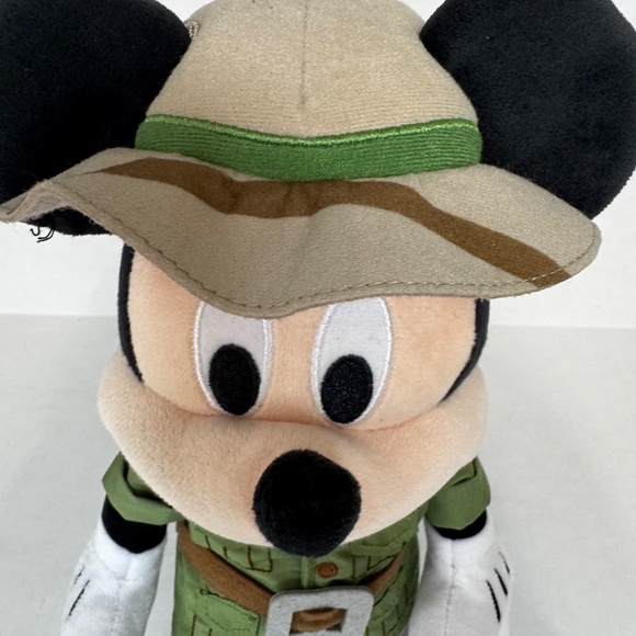 Safari Mickey Mouse Plush Stuffed Toy/Animal Kingdom/Disney Collector's Item - Picture 3 of 10